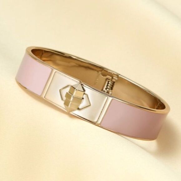 Stella & Dot Jewelry - stella & dot ~ rebel bangle blush enamel bracelet